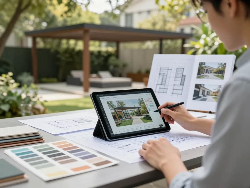 Configuratore pergole personalizzato con preventivi automatici per soluzioni di design esterno.