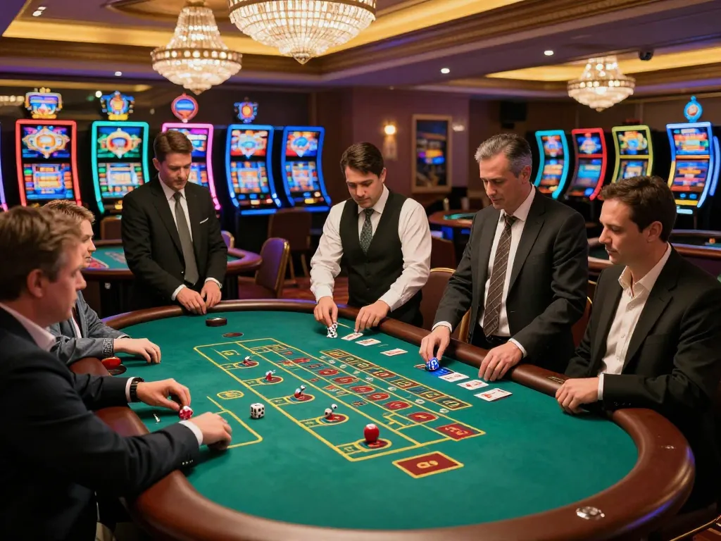 Experience the thrill of gambling at TG88 with engaging gameplay on a lively casino floor.
