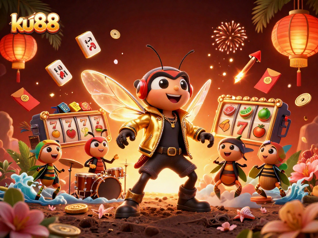 Experience exciting gameplay strategies with ku88 in this vibrant casino scene filled with rich details.