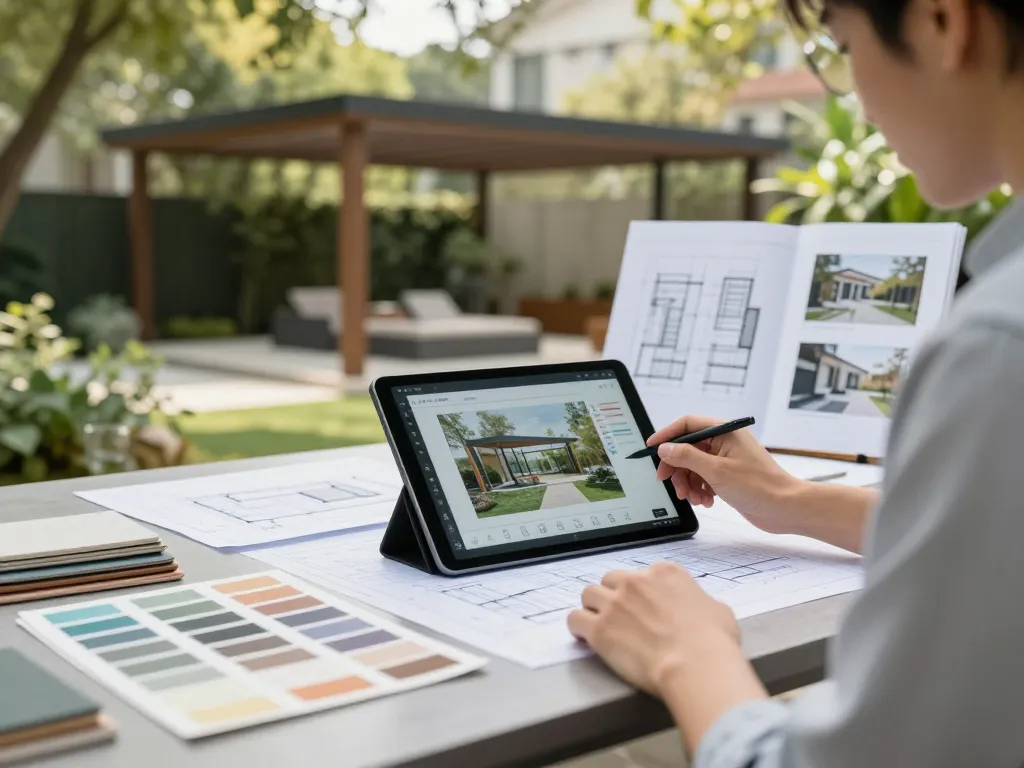 Configuratore pergole personalizzato con preventivi automatici per soluzioni di design esterno.