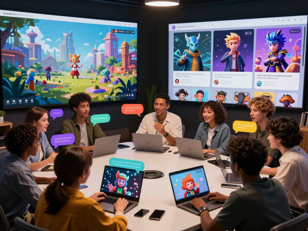 Engaging chat experience on CrushOn AI platform with characters interacting digitally.