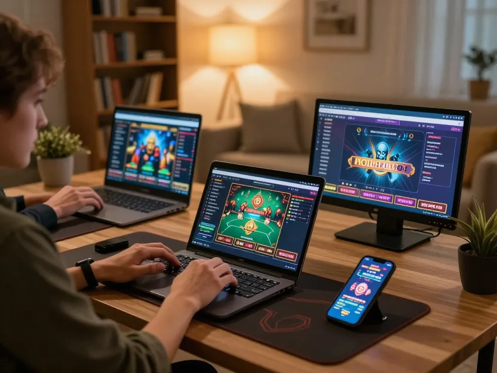 Engage in strategic online gaming with open88c's seamless casino experience from home.