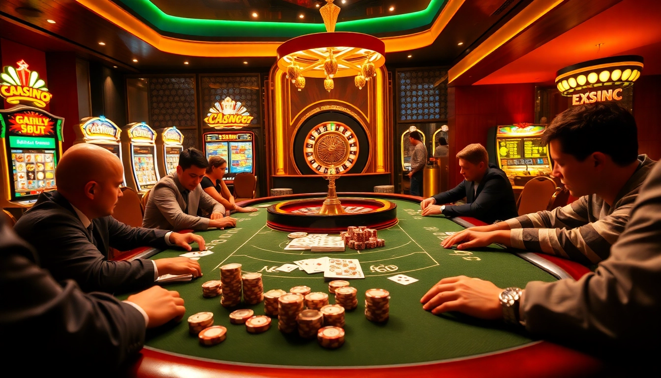 Intense gameplay at a luxury casino table, emphasizing https://33win.education/'s thrilling experience.