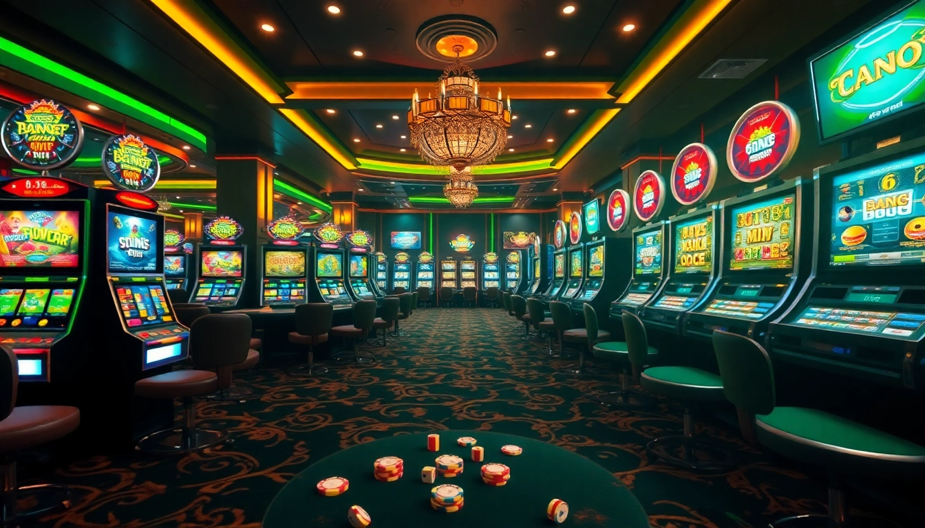 Engage with the excitement of adobet88 daftar at high-end PG Soft slot machines in a vibrant casino setting.